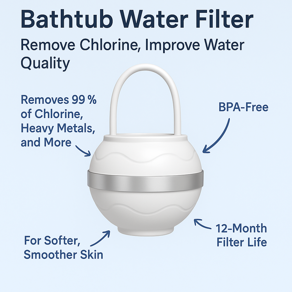Chlorine Free Bath Filter for Babies
