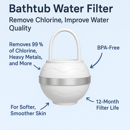 Chlorine Free Bath Filter for Babies