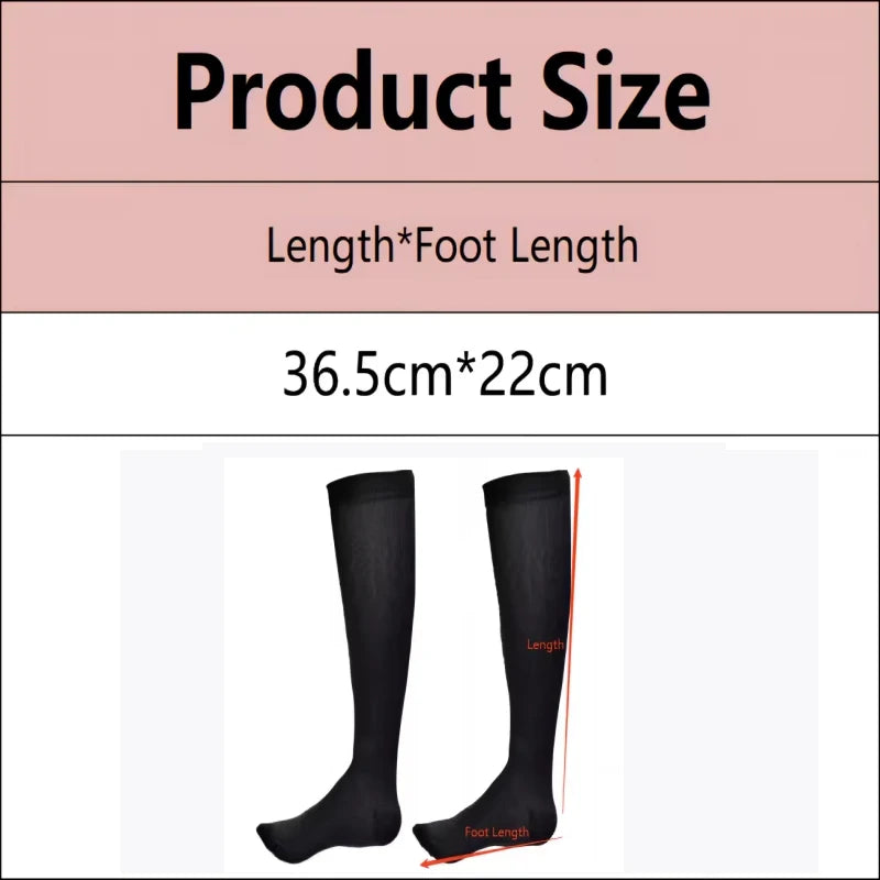 Compression Socks For Women Promote Blood Circulation Tight Socks For Nurses Medical Treatment Pregnancy Gym Hiking Running