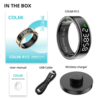 Smart Health Ring with Display